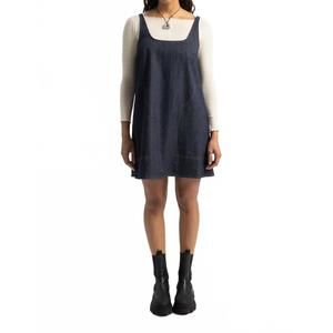 NEW SOULLAND capri mini dress in indigo